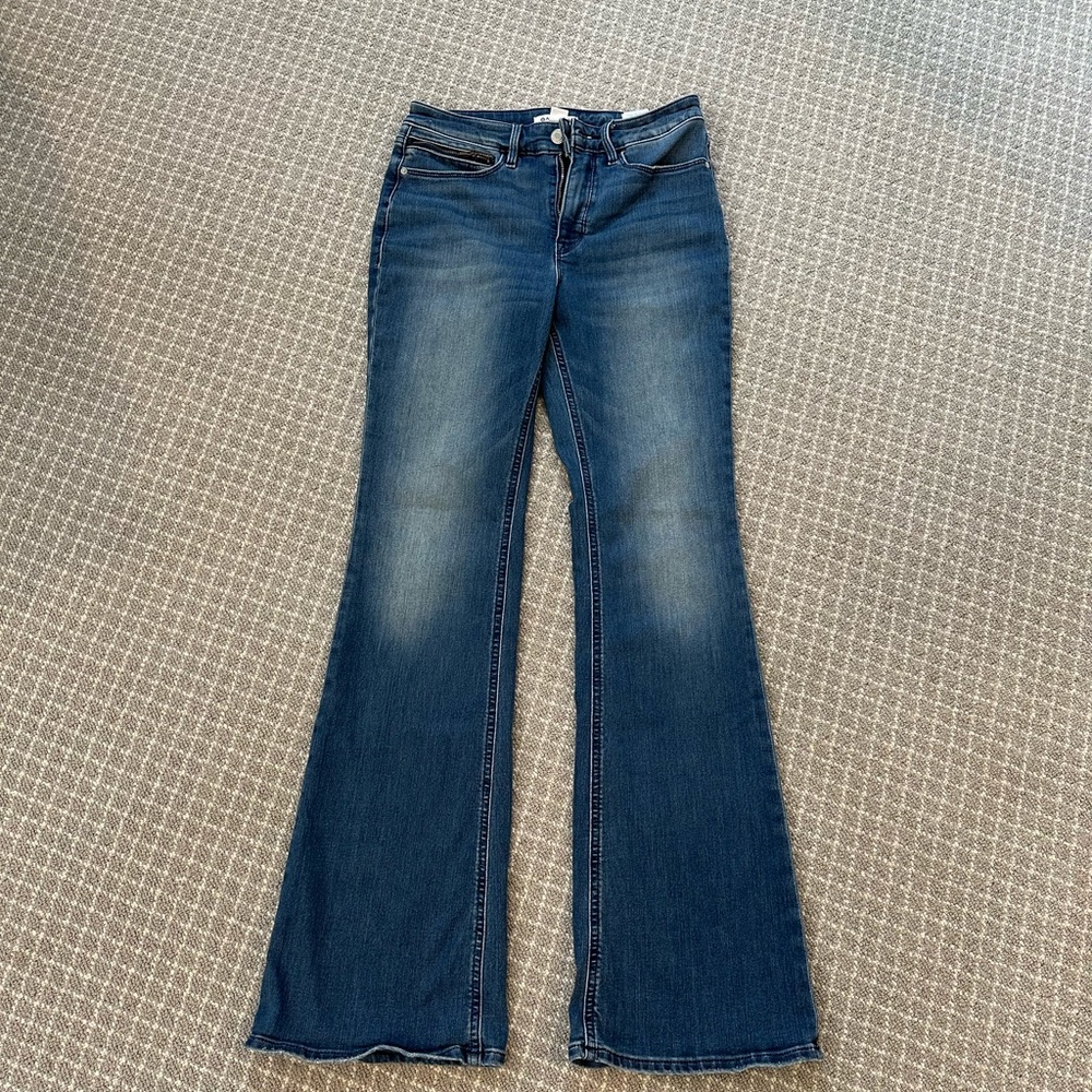 Athleta sculpt flare leg jeans